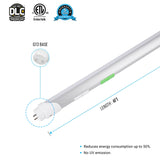 Hybrid T8 4ft LED Tube/Bulb - 22w/20w/18w/ 15w/12w/10w Watt Adjustable, 130lm/w, 3000k /3500k/4000k/5000k/6000k/6500k CCT Changeable, Frosted, Base G13, Single End/Double End Power - Ballast Compatible or Bypass