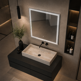 Luna 32'' Polished Edge Back-lit LED Bathroom Vanity Mirror