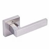 Ivanees Single Dummy Lever Handle in Satin Nickel Finish with Concealed Screws