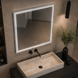 Luna 32'' Polished Edge Back-lit LED Bathroom Vanity Mirror
