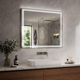 Luna 47'' Polished Edge Back-lit LED Mirror for Bathroom Vanity