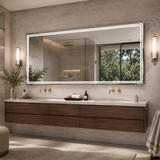 Luna 68'' Polished Edge Back-lit LED Mirror for Bathroom Vanity