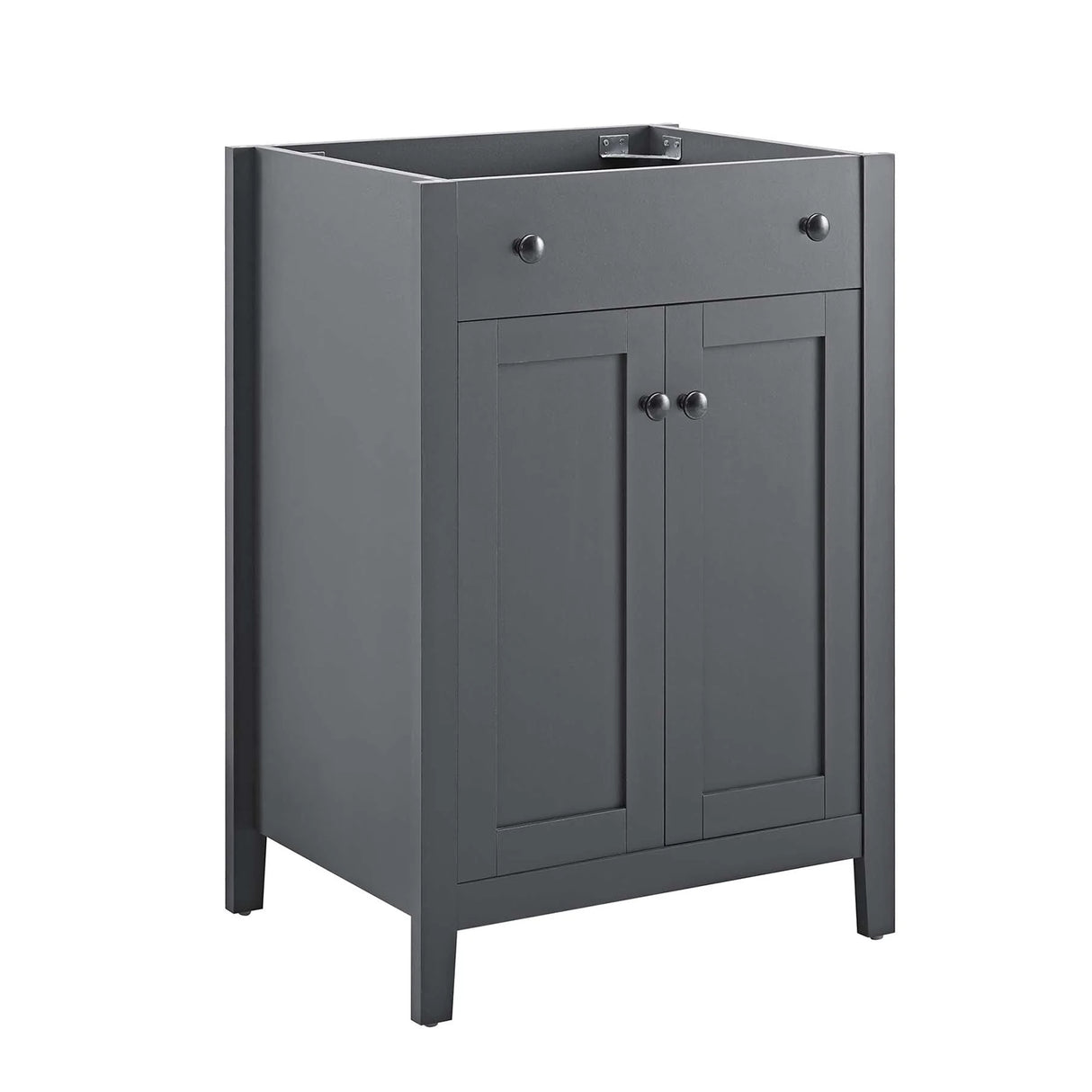 Nury 24 Inch Freestanding Bathroom Vanity Cabinet With Soft Closing Doors ( Sink Basin Not Included)