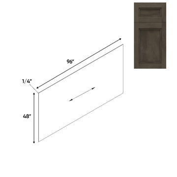 RTA - Havana Ash - 96"W x 48"H - Base Panel Skin Single Side Finished - 96"W x 48"H - HAA-BP4896