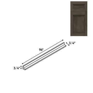 RTA - Havana Ash - Outside Molding - 96"W x 3/4"H x 3/4"D - HAA-OCM8