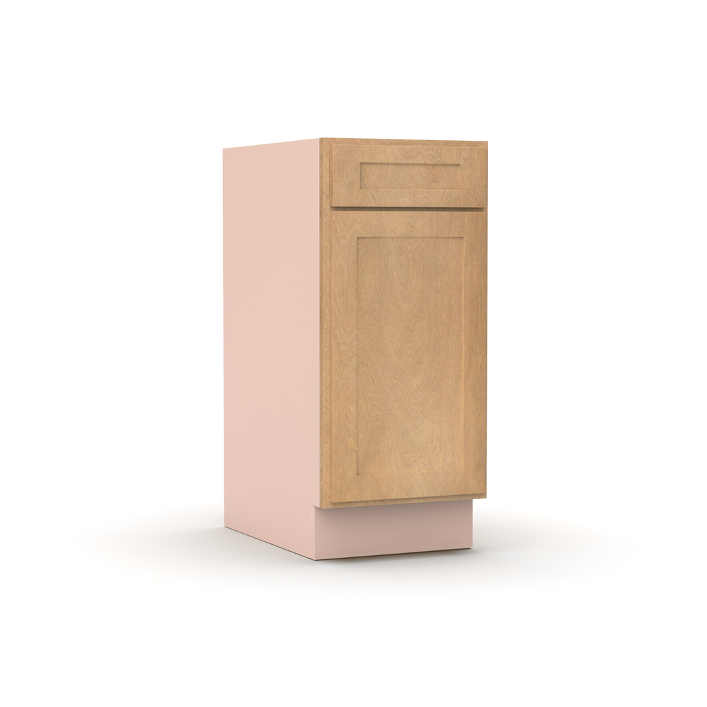 Liberty Shaker Karamel - 15 Inch Single Door Base Cabinet - 15