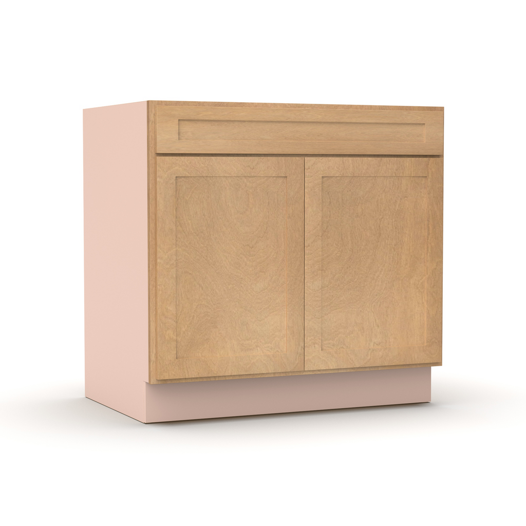 Liberty Shaker Karamel - 36 Inch Double Door Base Cabinet - 36