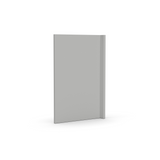 Liberty Shaker Ashen - 3 Inch End Panels Accessories - 3" Width x 34.5" Height x 24" Depth