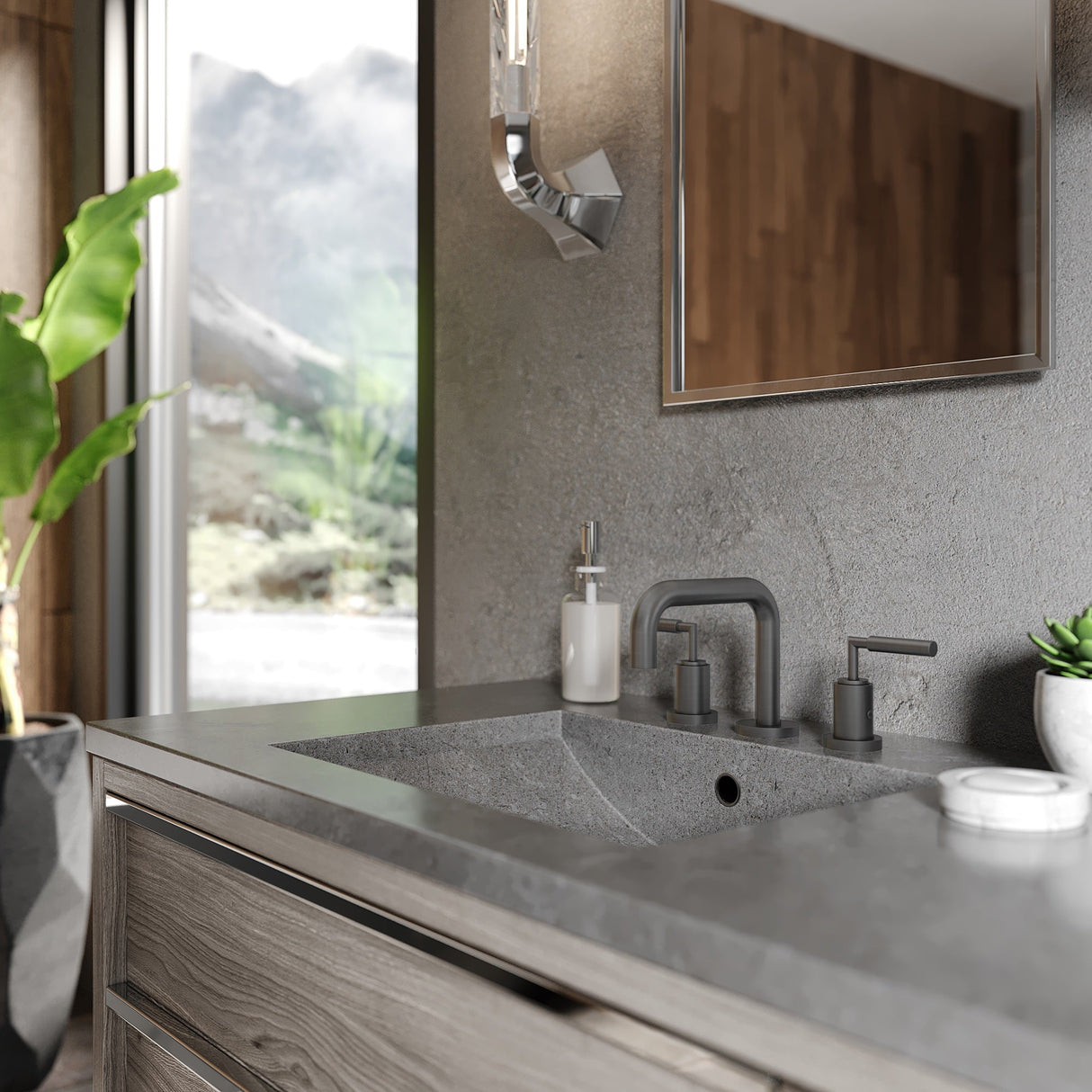 ZLINE El Dorado Bath Faucet in Gun Metal (ELD-BF-GM)