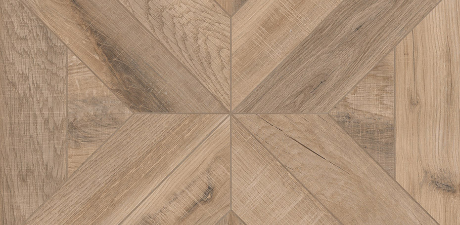 24 In. X 24 In. Birmingham Oak Textured Wood - Porcelain Wall & Floor Tile (15.50 Sqft/Case)