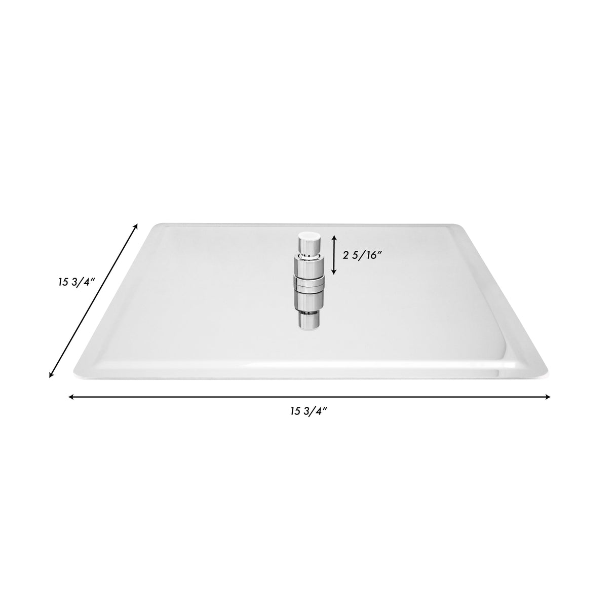 ZLINE 16" Bliss Shower Head in Chrome (BLS-H16-CH)
