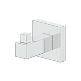 ZLINE Bliss Towel Hook in Chrome (BLS-HK-CH)