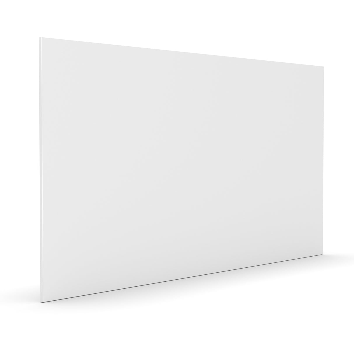 RTA - Liberty Shaker White - Edge Banded Panels - 48"W x 96"H x 0.75"D