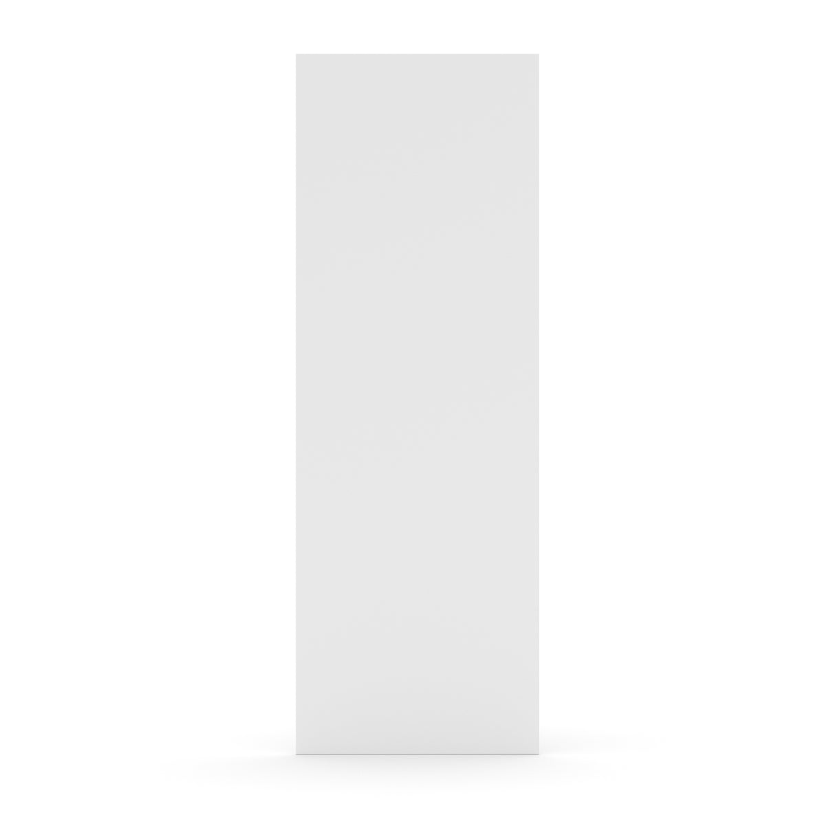 RTA - Liberty Shaker White - Base Side Finished Skin - 23.5"W x 34.5"H x 0.25"D