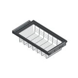 Arctic White Closets - 30" Slide Out Basket (24" D) - 30" Width  x 19.125" Depth
