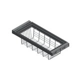 Arctic White Closets - 30" Slide Out Basket (15" D) - 30" Width  x 13.625" Depth