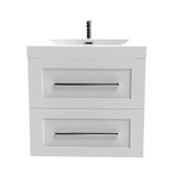 Eastpark Floating / Wall Mounted Bathroom Vanity with Acrylic Sink