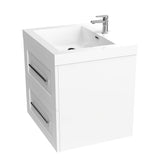 Eastpark Floating / Wall Mounted Bathroom Vanity with Acrylic Sink