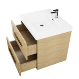 Eastpark Floating / Wall Mounted Bathroom Vanity with Acrylic Sink