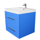 Eastpark Floating / Wall Mounted Bathroom Vanity with Acrylic Sink