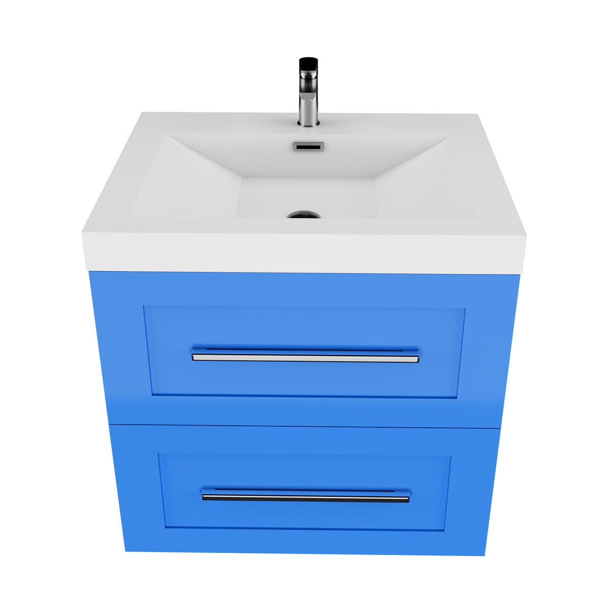 Eastpark Floating / Wall Mounted Bathroom Vanity with Acrylic Sink