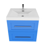 Eastpark Floating / Wall Mounted Bathroom Vanity with Acrylic Sink