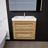 Eastpark Floating / Wall Mounted Bathroom Vanity with Acrylic Sink