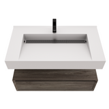 Alysa 36" Floating Bathroom Vanity Set with FLX16 Acrylic Sink