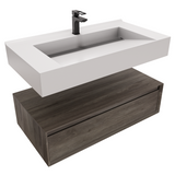 Alysa 36" Floating Bathroom Vanity Set with FLX16 Acrylic Sink