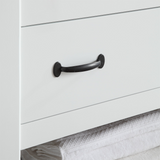 37" Bathroom Vanity in White With Sink - Premium Farmington Family