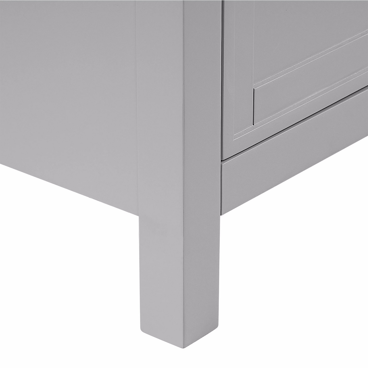 48" Hollister Vanity Combo In Light Gray With Sintered Stone Top