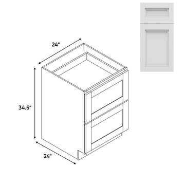 RTA - Havana Blanco - Drawer Pack with 2 Drawer - 24