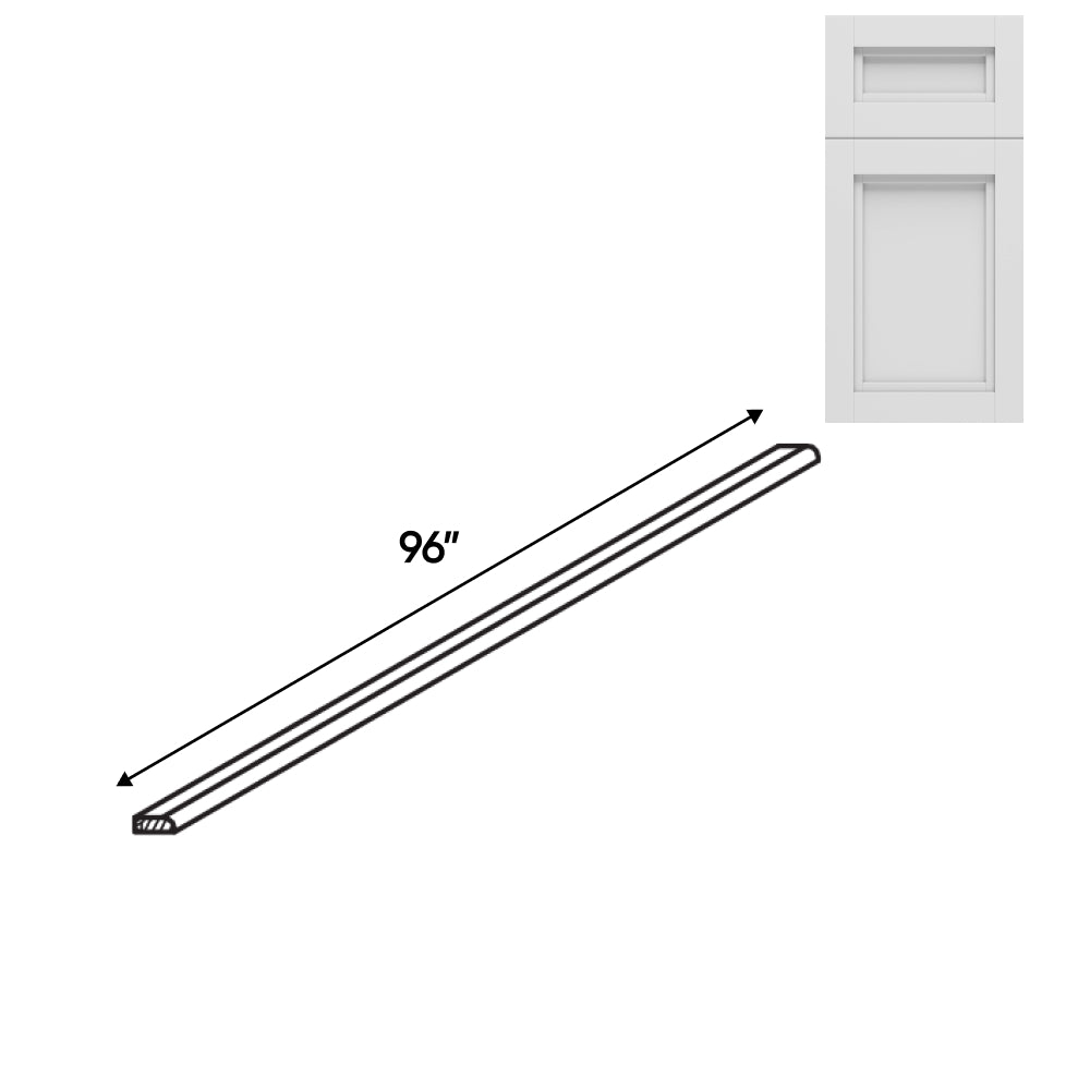 RTA - Havana Blanco - 96"L - Scribe Molding - 96"W x 0.75"H x 0.25"D - HAB-SM