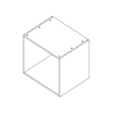 Arctic White Closets - 15" Stackable - 15" Width x 21" Height x 25" Depth