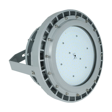 100 Watt LED Explosion Proof Round High Bay Light, C Series,  Dimmable, 5000K, 13500LM, AC100-277V, IP66, Hazardous Location Lighting Fixtures