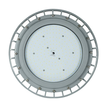 100 Watt LED Explosion Proof Round High Bay Light, C Series,  Dimmable, 5000K, 13500LM, AC100-277V, IP66, Hazardous Location Lighting Fixtures