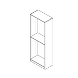 Earth Oak Closets - 36" Base Closet - 36" Width x 84" Height x 15.625" Depth