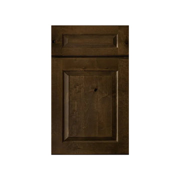 RTA - Charleston Driftwood - 18" Height Double Door Wall Cabinets - 24"W x 18"H x 12"D