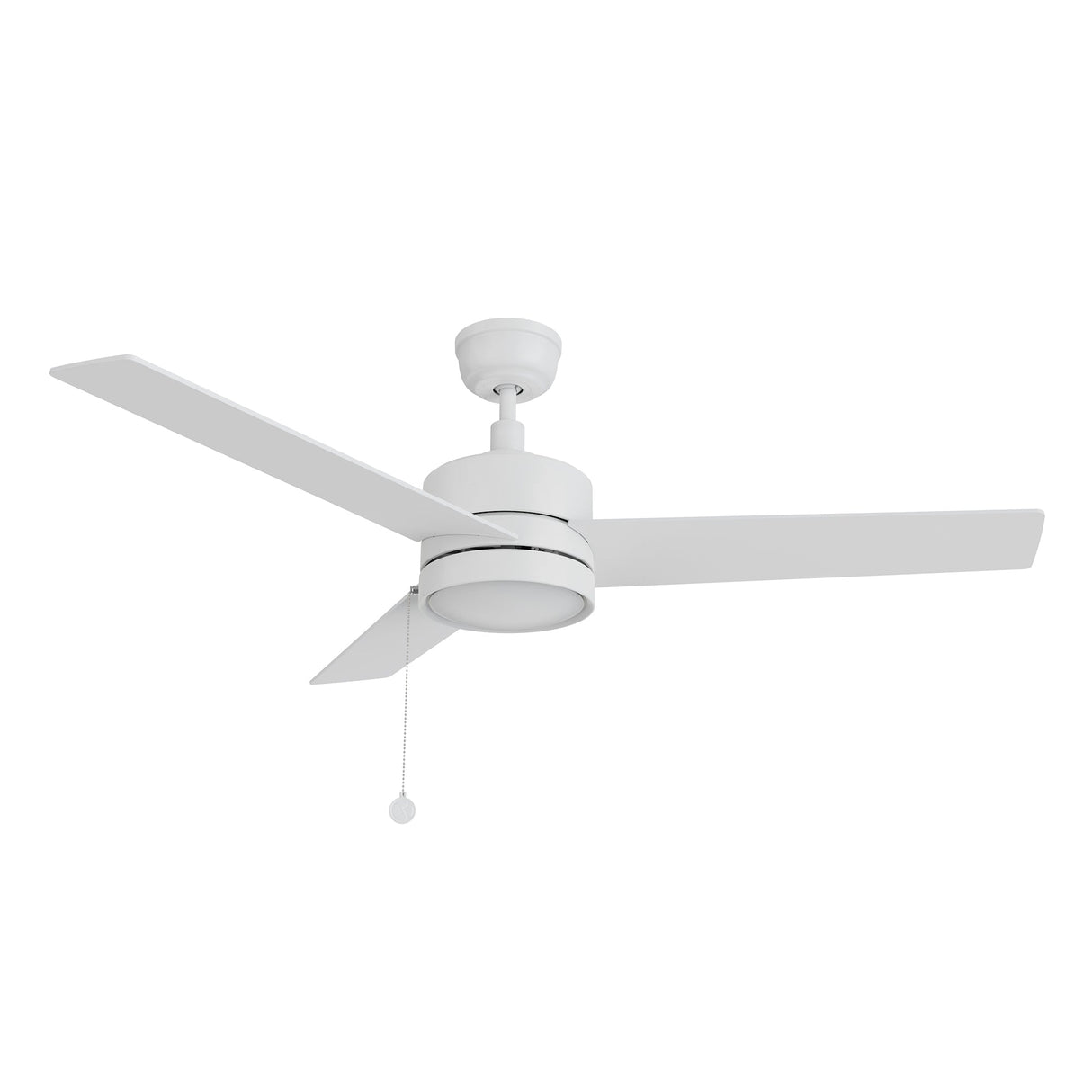 ASCOTT 52 In 3 Blade Smart Ceiling Fan Without  LED  Lights With Pull Chain