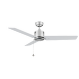 APEX 52 In 3 Blade Smart Ceiling Fan Without  LED  Lights With Pull Chain