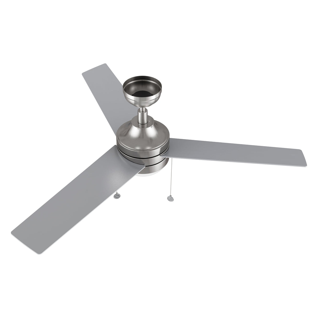 MALTA 52 In 3 Blade Smart Ceiling Fan With Integrated LED Lights With Pull Chain