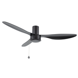 HAVEN 52 In 3 Blade Smart Ceiling Fan With Integrated LED Lights With Pull Chain