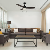 GREENWOOD 48" inch 3-Blade Ceiling Fan with LED Light & Pull Chain