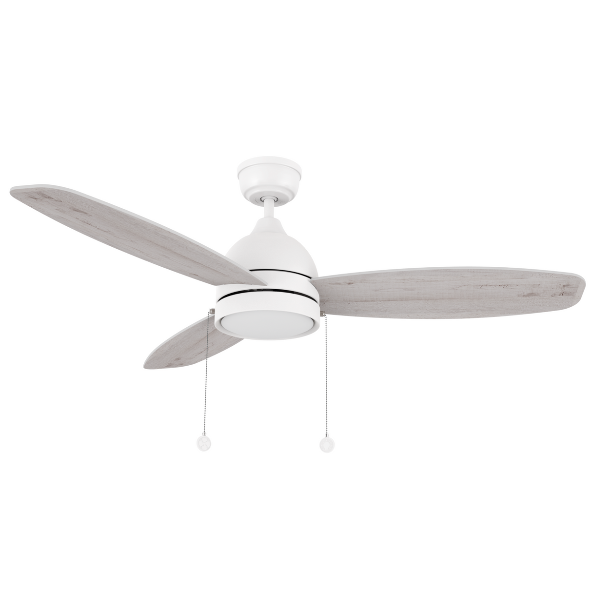 GREENWOOD 48" inch 3-Blade Ceiling Fan with LED Light & Pull Chain