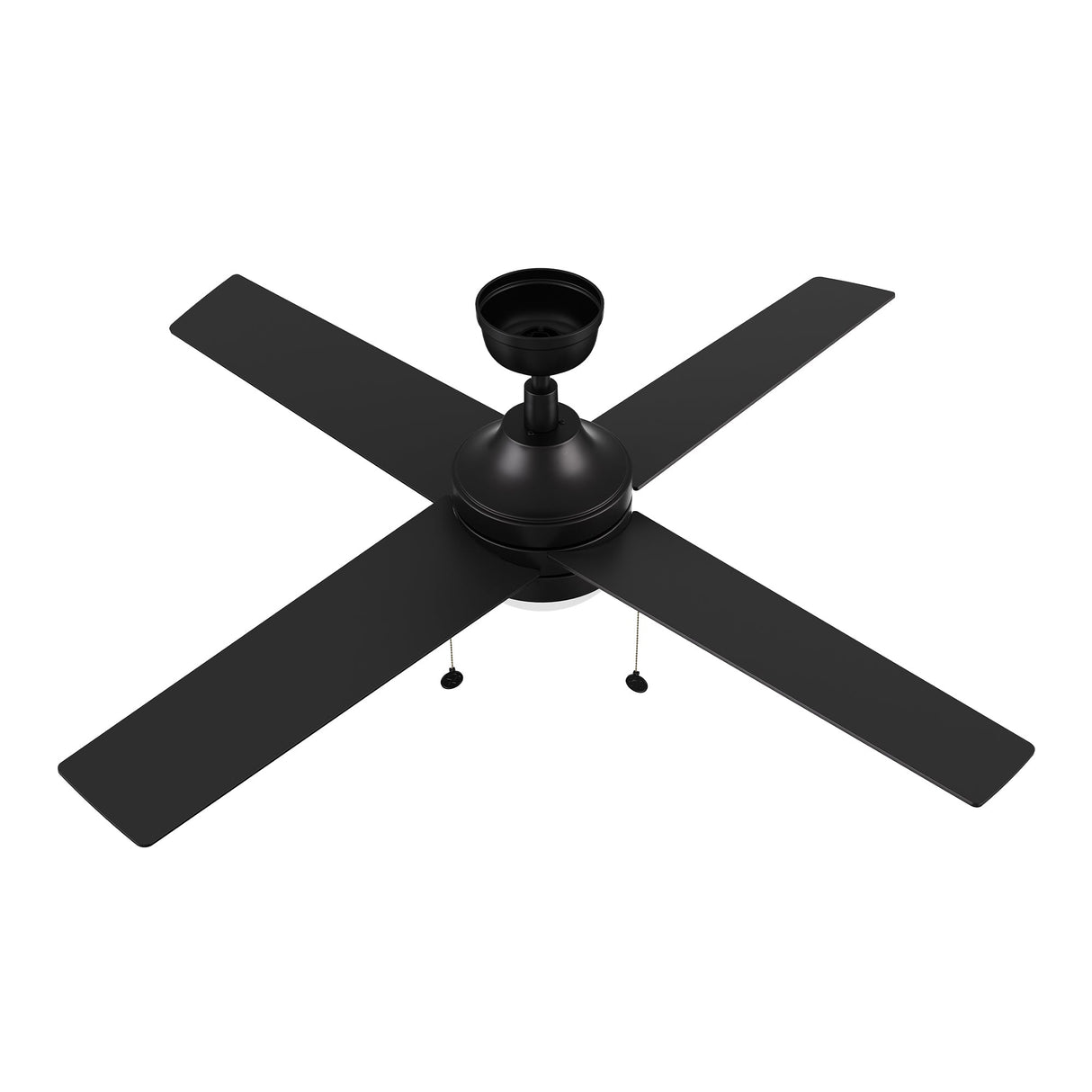 MALTA 52 In 4 Blade Smart Ceiling Fan With Integrated LED Lights With Pull Chain