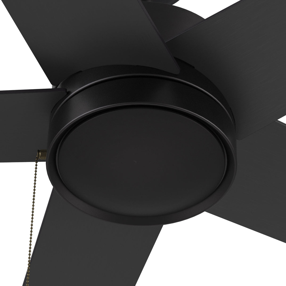 ASCOTT 52 In 5 Blade Smart Ceiling Fan Without  LED  Lights With Pull Chain