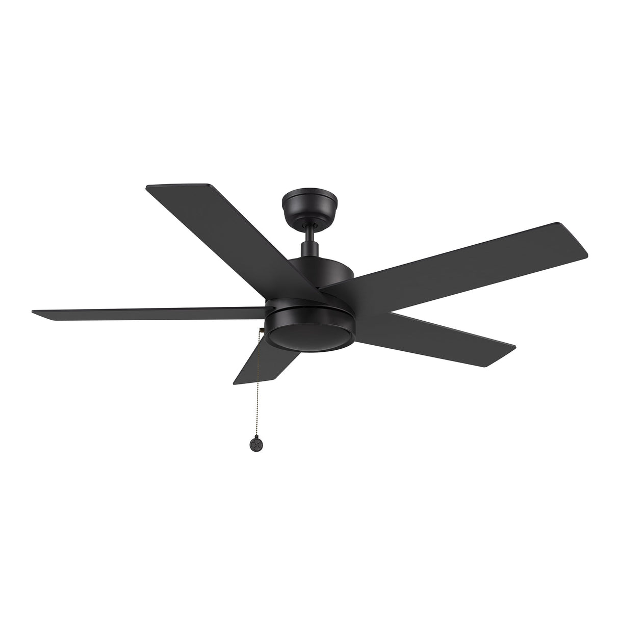 ASCOTT 52 In 5 Blade Smart Ceiling Fan Without  LED  Lights With Pull Chain