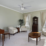 MALTA 52 In 5 Blade Smart Ceiling Fan With Integrated LED Lights With Pull Chain