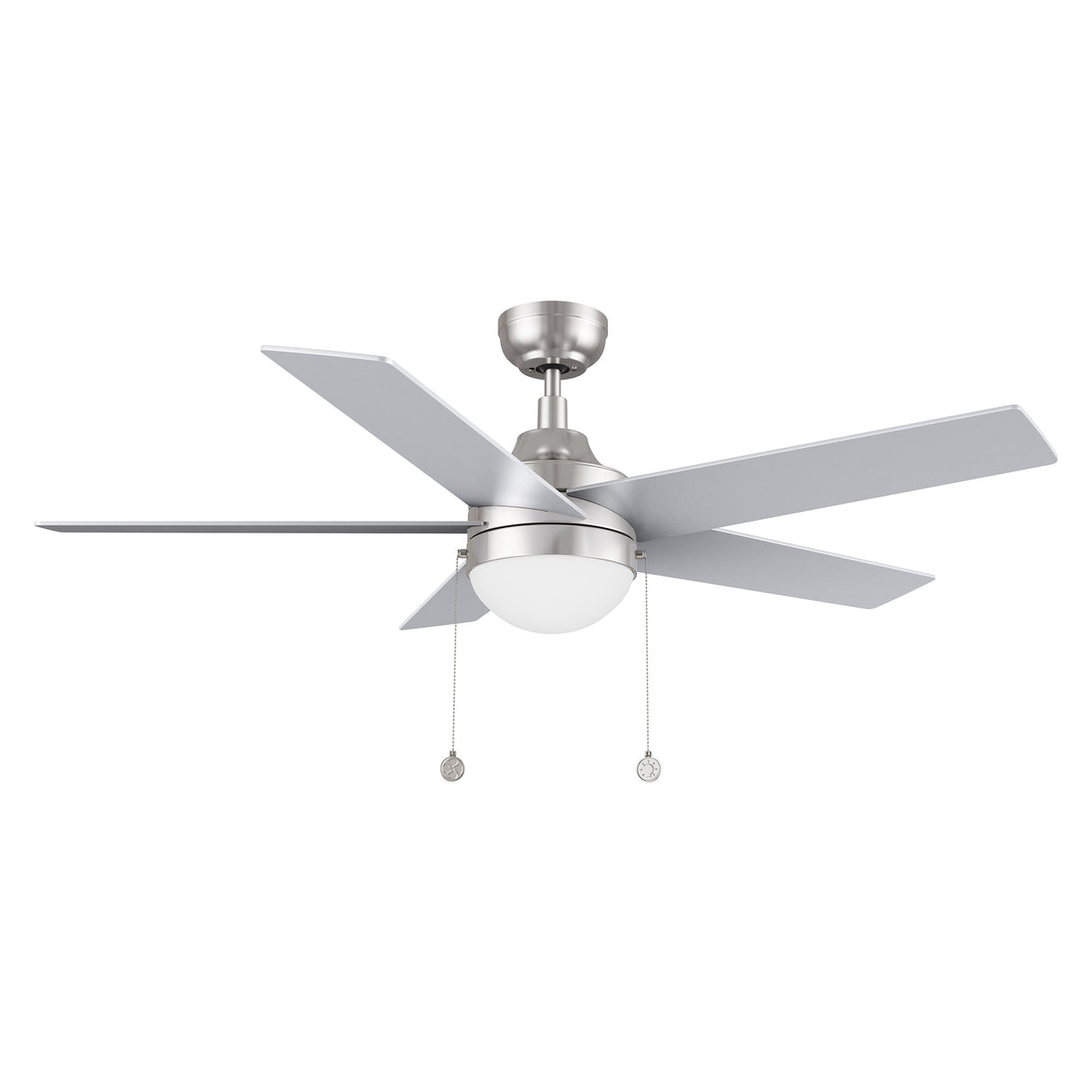MALTA 52 In 5 Blade Smart Ceiling Fan With Integrated LED Lights With Pull Chain