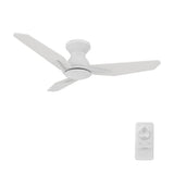 LEON 44 In 3 Blade Smart Ceiling Fan Without  LED  Lights With Remote